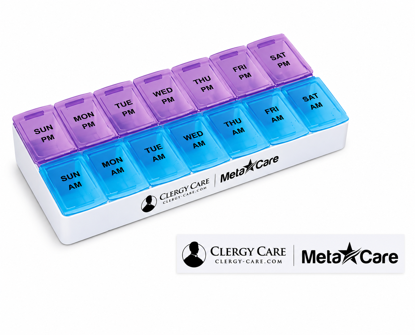 Clergy Care Remedy AM/PM Pillbox