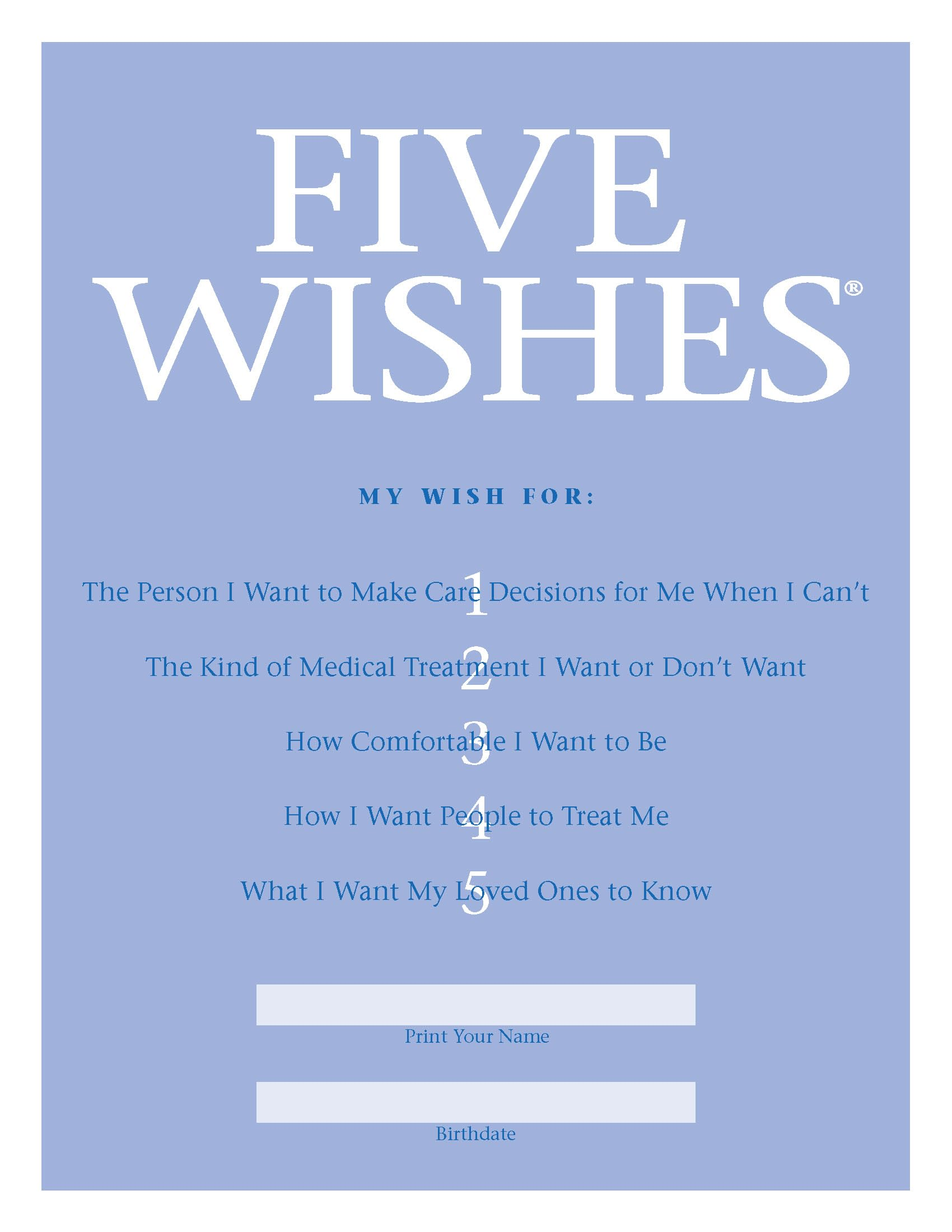Five Wishes
